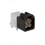 Mini fakra connector plug,right angle 2x2